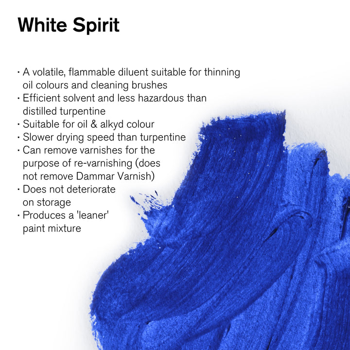 Winsor &amp; Newton Artists&#39; White Spirits, 75ml (2.5-oz) Bottle