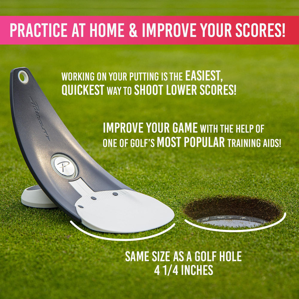 Premium Pressure Putt Trainer - Perfect Your Golf Putting (Stone)