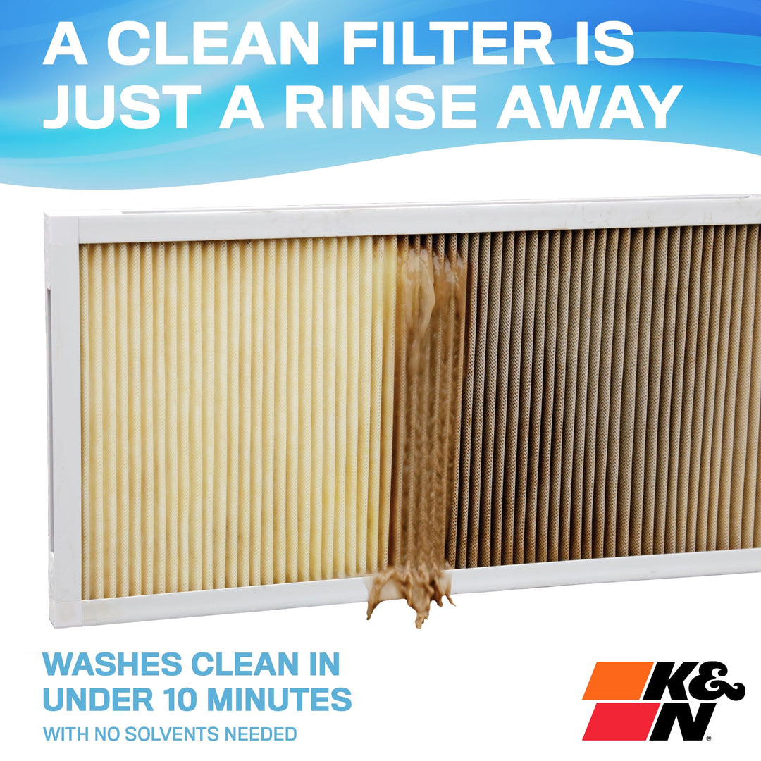 K&amp;N 16x20x1 HVAC Furnace Air Filter, Lasts a Li