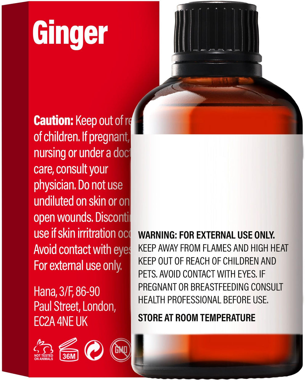 Ginger Essential Oil - 100% Pure Therapeutic Grade for 