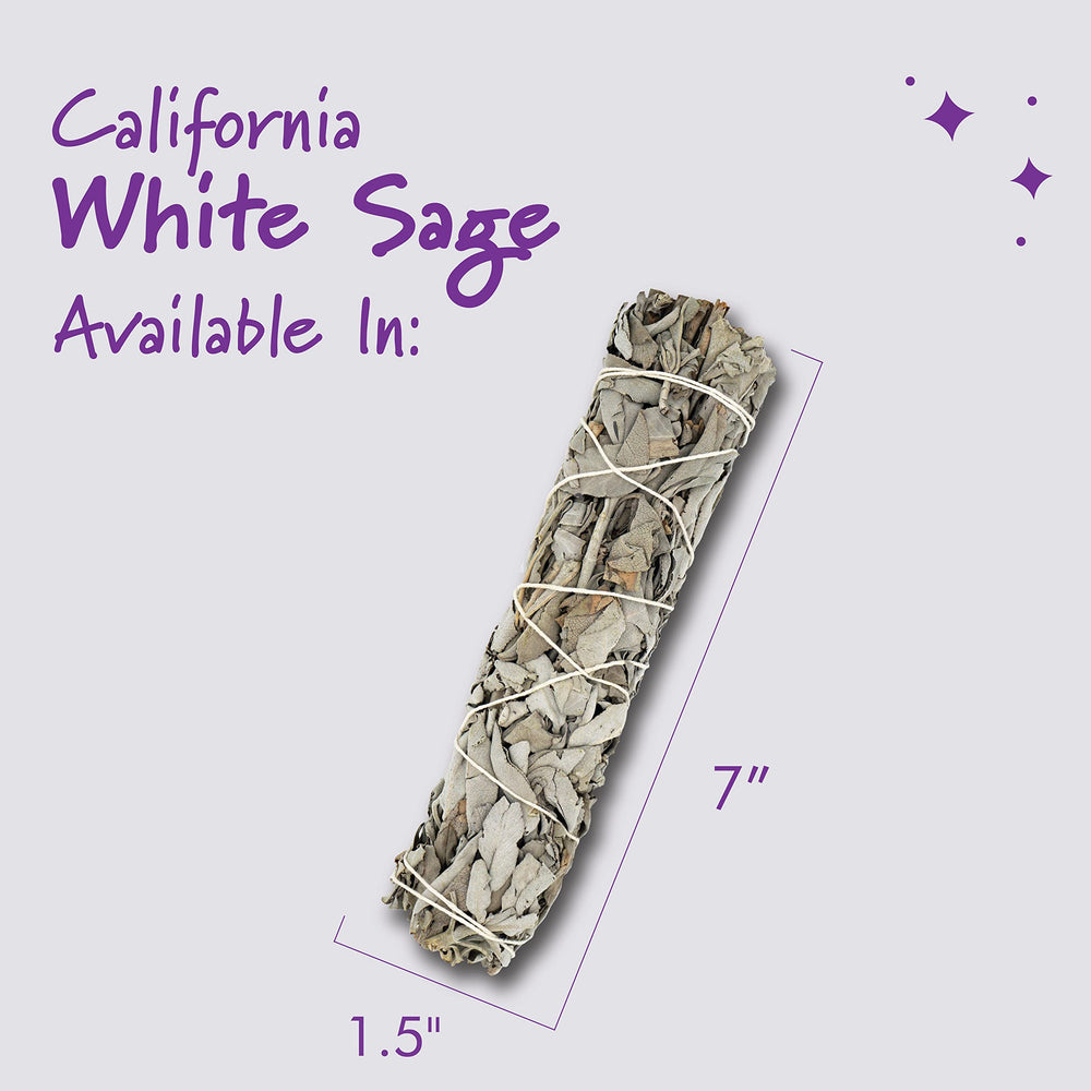 ESPOIR & AMOUR White Sage 7 - 3 Spiritual Sage Stic