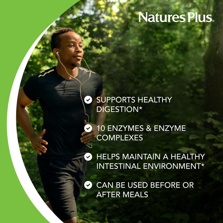 Natures Plus ActiZyme - Gut Health Supplement, Contains