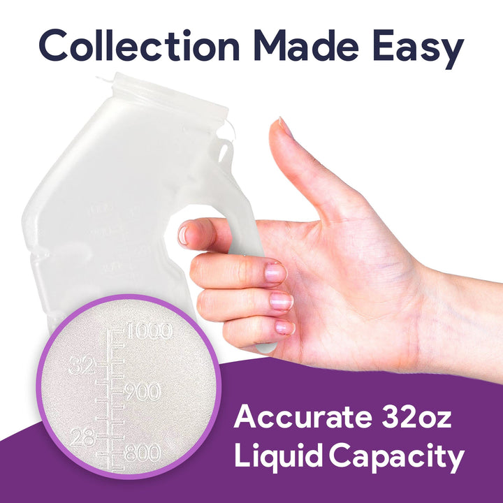 Portable Urinals for Men - Spill Proof Pee Bottles for 
