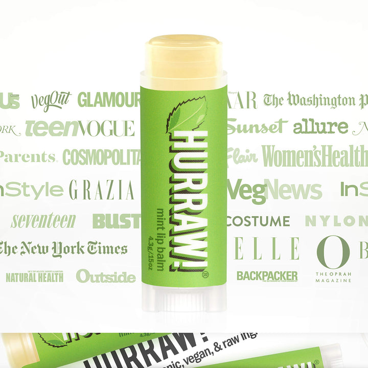 Hurraw! Balm, Mint Lip Balm, .15 oz (4.3 g)