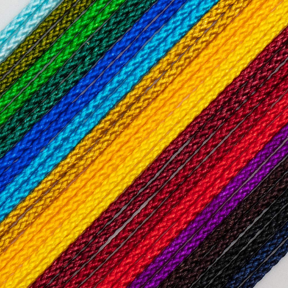OLYCRAFT 175 Yards 1mm Nylon Chinese Knotting Cord Blac