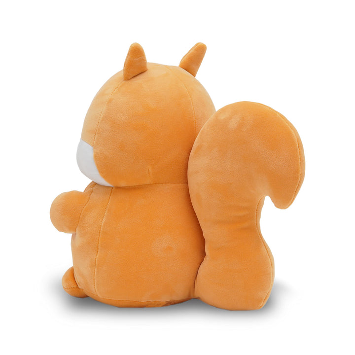 Brown Squirrel Plush Toy - 10 Inches Plushie Stuffed Animal - Hug and Cuddle with Squishy Soft Fabric and Stuffing for Boys and Girls