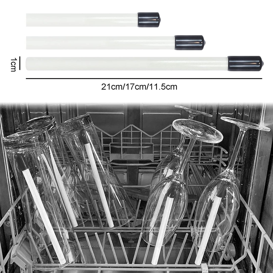 9 Pcs Stemware Saver Stemware Holder Dishwasher Wine Glass Protector Dishwasher Attachment 21cm 17cm 11.5cm