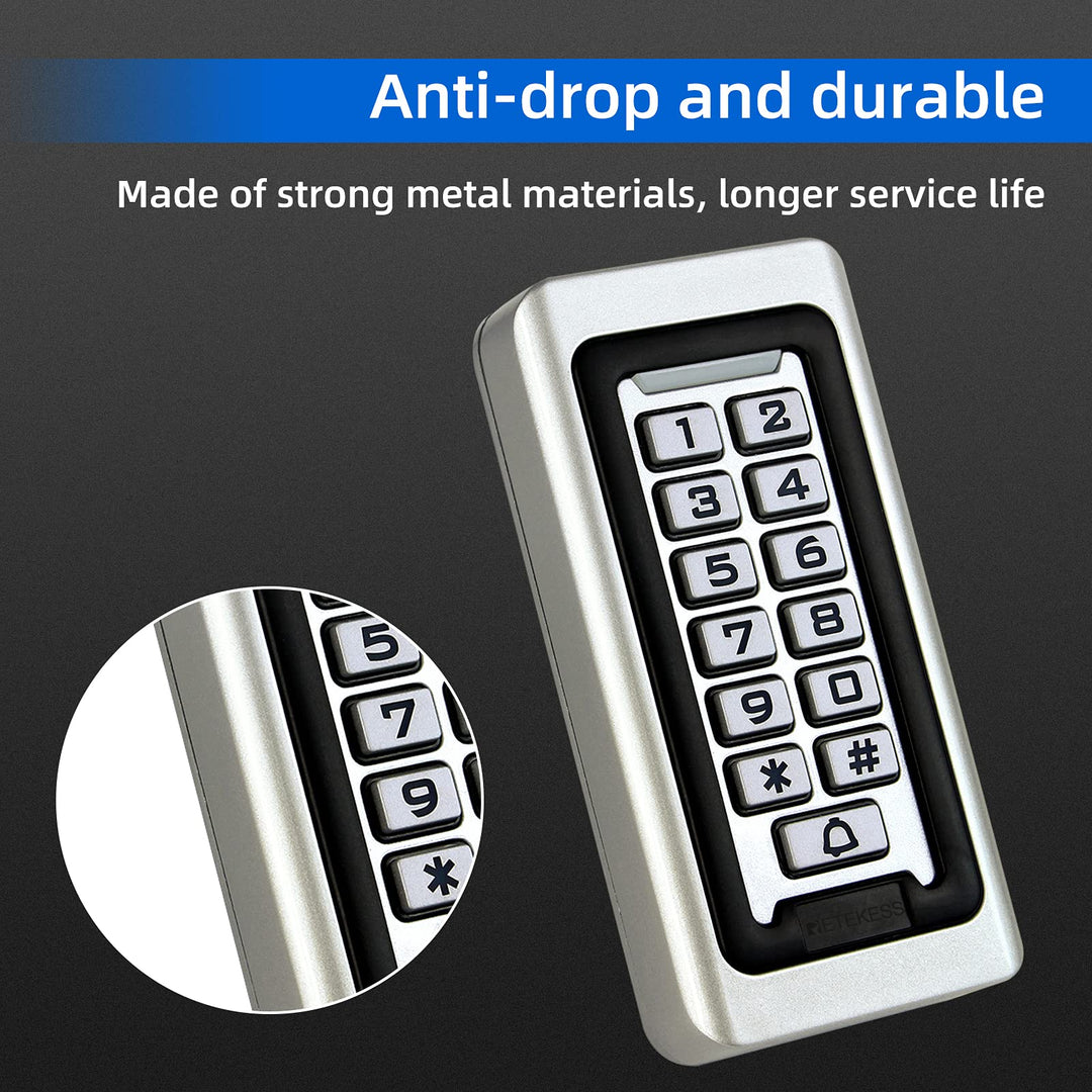 Retekess T-AC03 Security Access Control Keypad,RFID Key