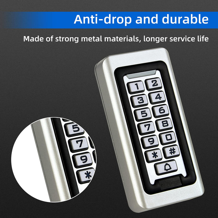 Retekess T-AC03 Security Access Control Keypad,RFID Key