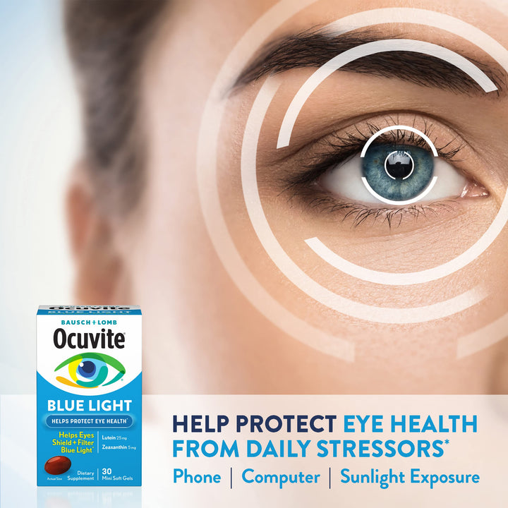Bausch + Lomb Ocuvite Blue Light Lutein 25mg Lutein &am