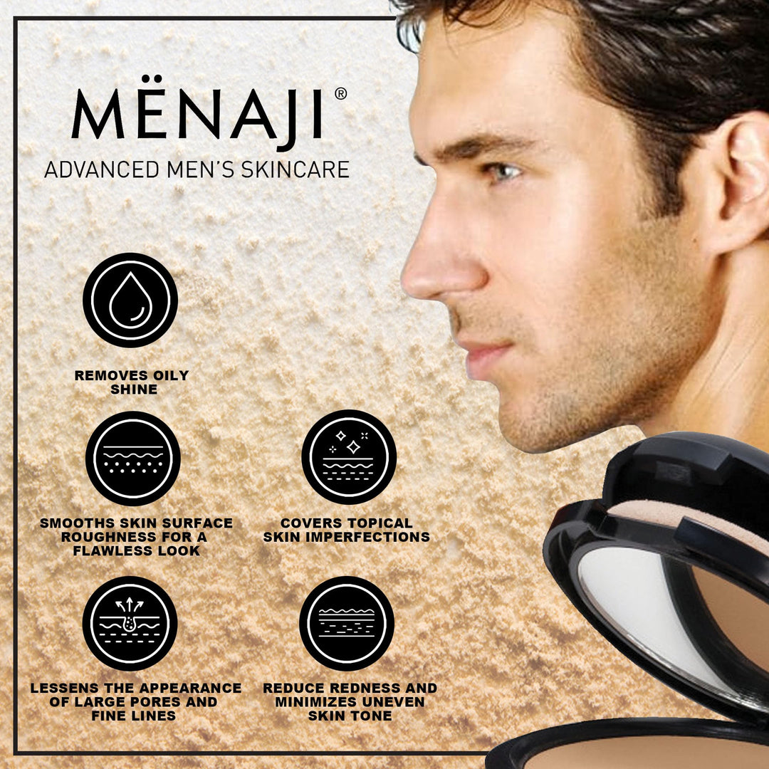Mënaji HDPV Anti-Shine Powder, Medium