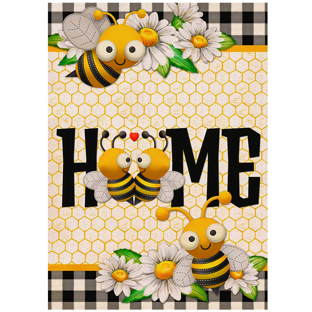 NAIMOER DIY 5D Bee Diamond Art Kits for Adults, Round F