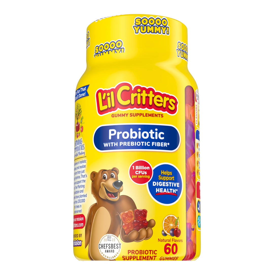 L’il Critters Probiotic Daily Gummy Supplement for Kids