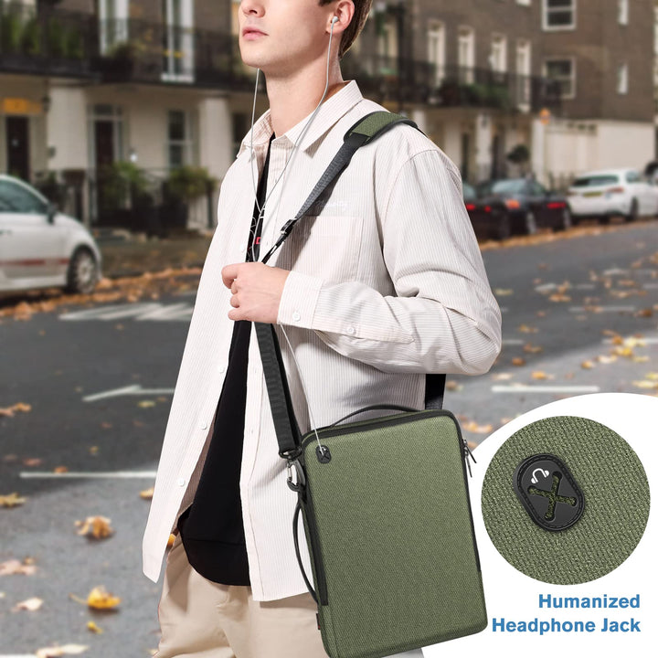 FINPAC Laptop Shoulder Bag for 14-inch MacBook Pro M3/M