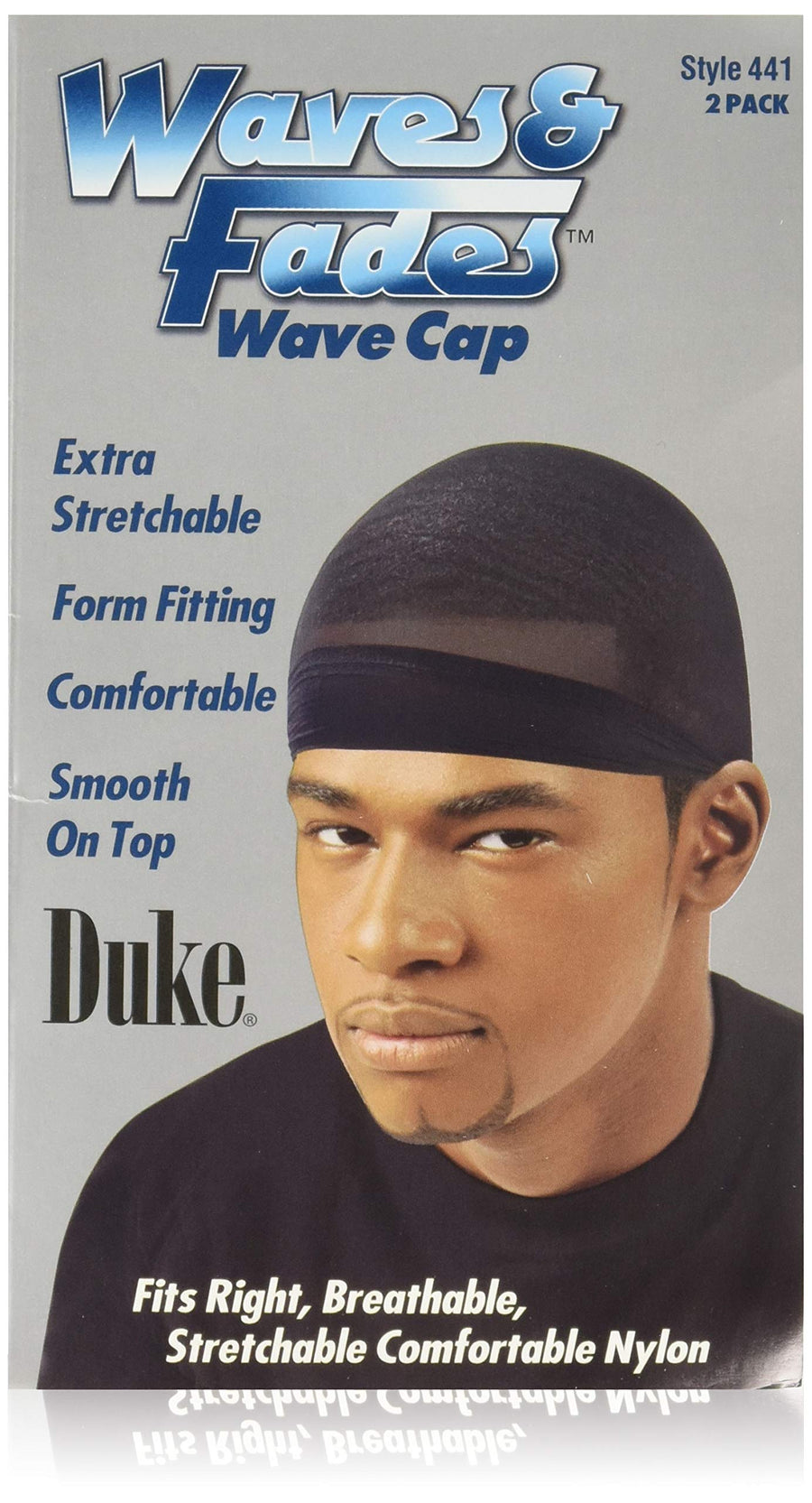 Waves and Fades Wave Cap - Black (2 Pack)
