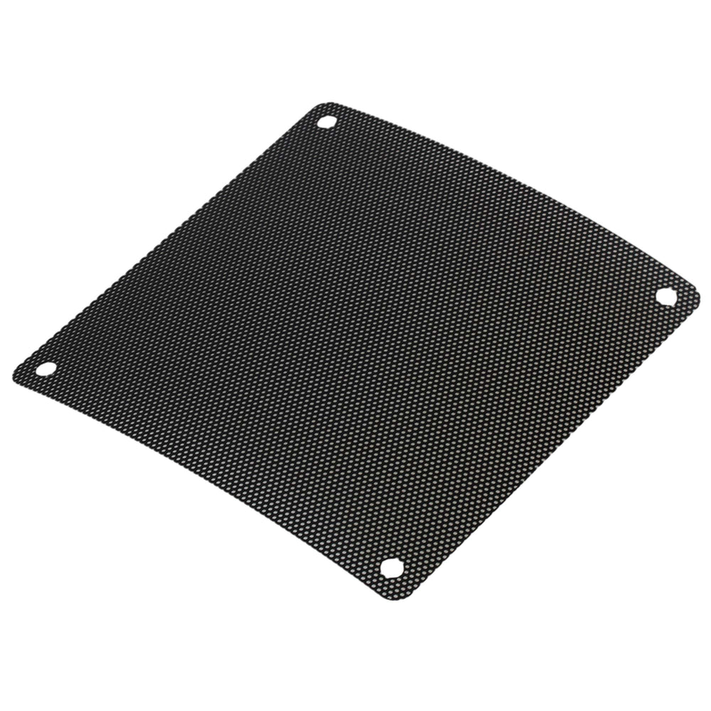 120mm PVC Black PC Cooler Fan Filter Case Cover Computer Mesh Pack of 10