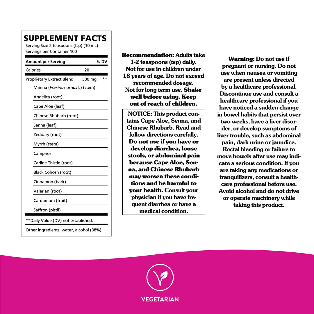 Nature&#39;s Way Works Swedish Bitters Traditional European Herbal Extract Used for Digestion, 33.8 fl. oz.