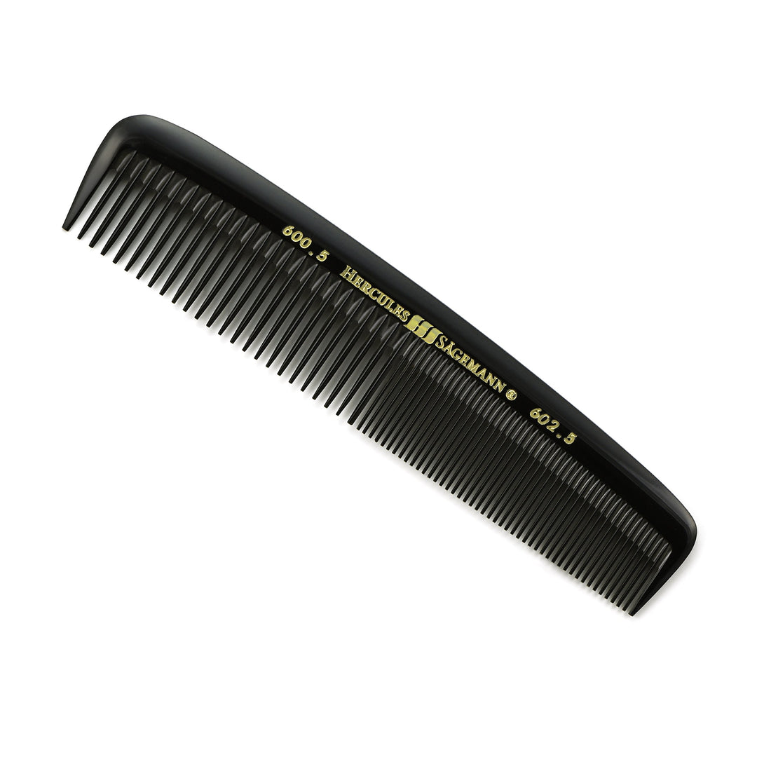 Hercules Sagemann Gents Hair Comb In Leather Pouch Seam