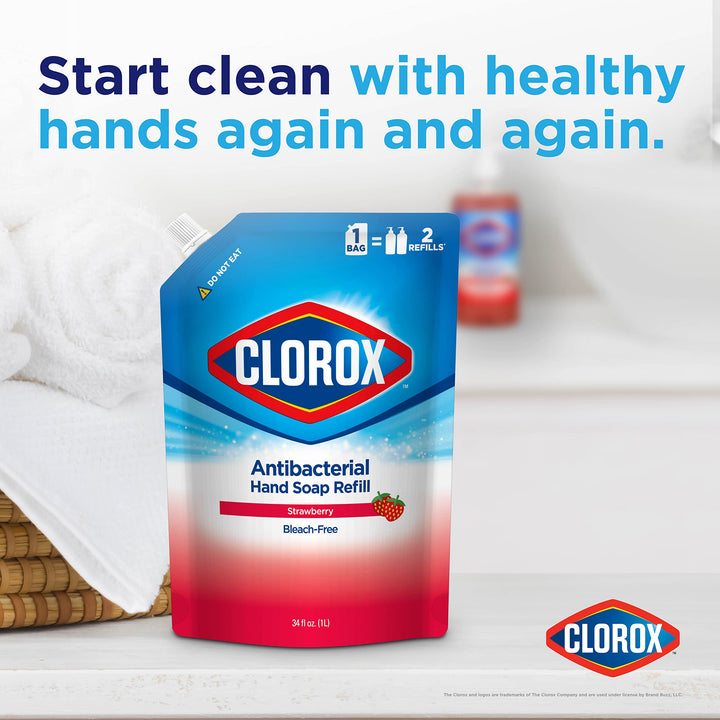 Clorox Liquid Hand Soap Refill 34 oz Scent Liquid Hand 