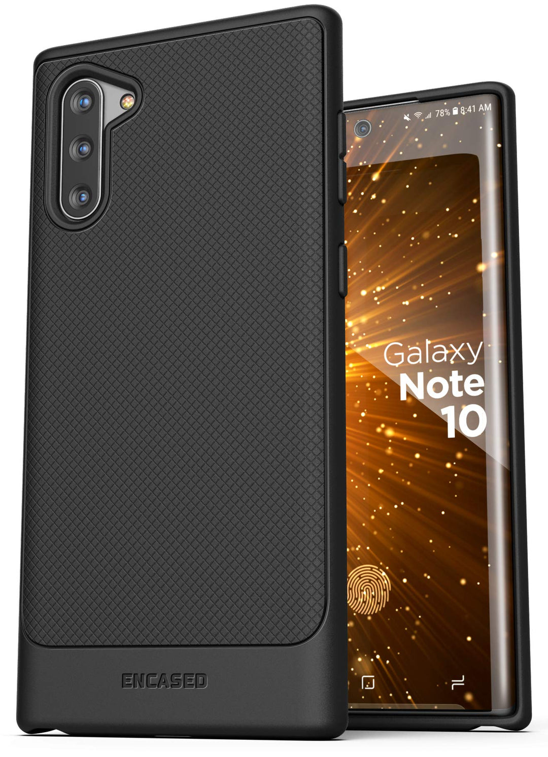 ENCASED Galaxy Note 10 Case (Thin Armor) Slim Flexible 