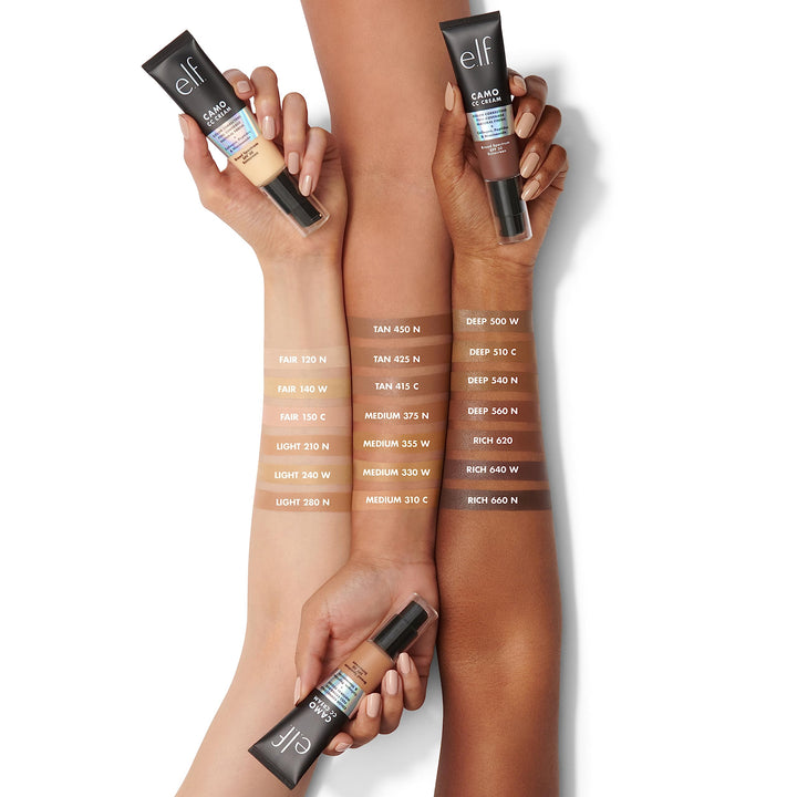 Camo CC Cream | Color Correcting Full Coverage Foundation with SPF 30 | Rich 640 W | 1.05 Oz (30g)