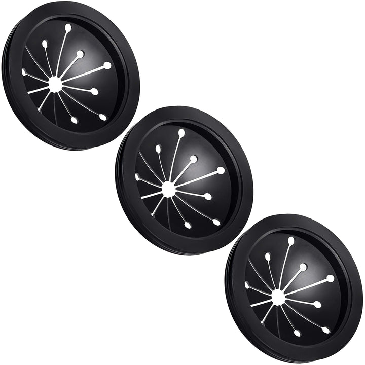 3 Pcs Garbage Disposal Splash Guards Sink Baffle Disposal Replacement Multi-function Drain Plugs food Waste Disposer Accessories for Whirlaway, Waste King and GE Models (3.1inch)