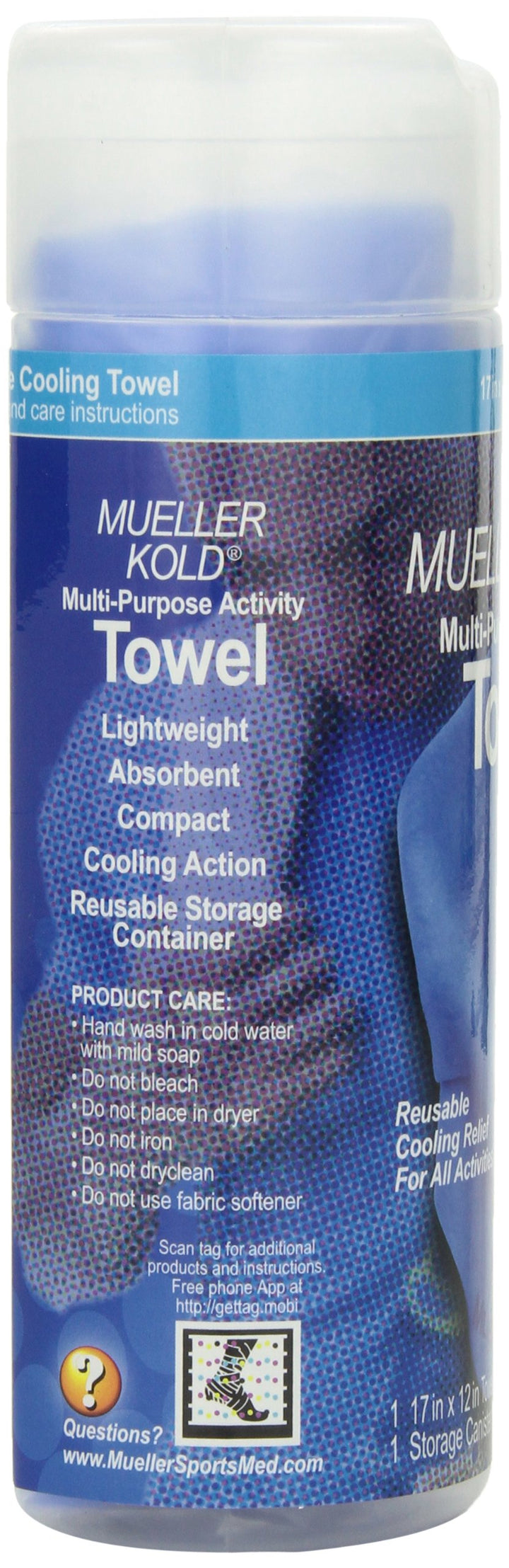 Mueller Sports Medicine Mueller Kold Towel, 0.27 Ounce