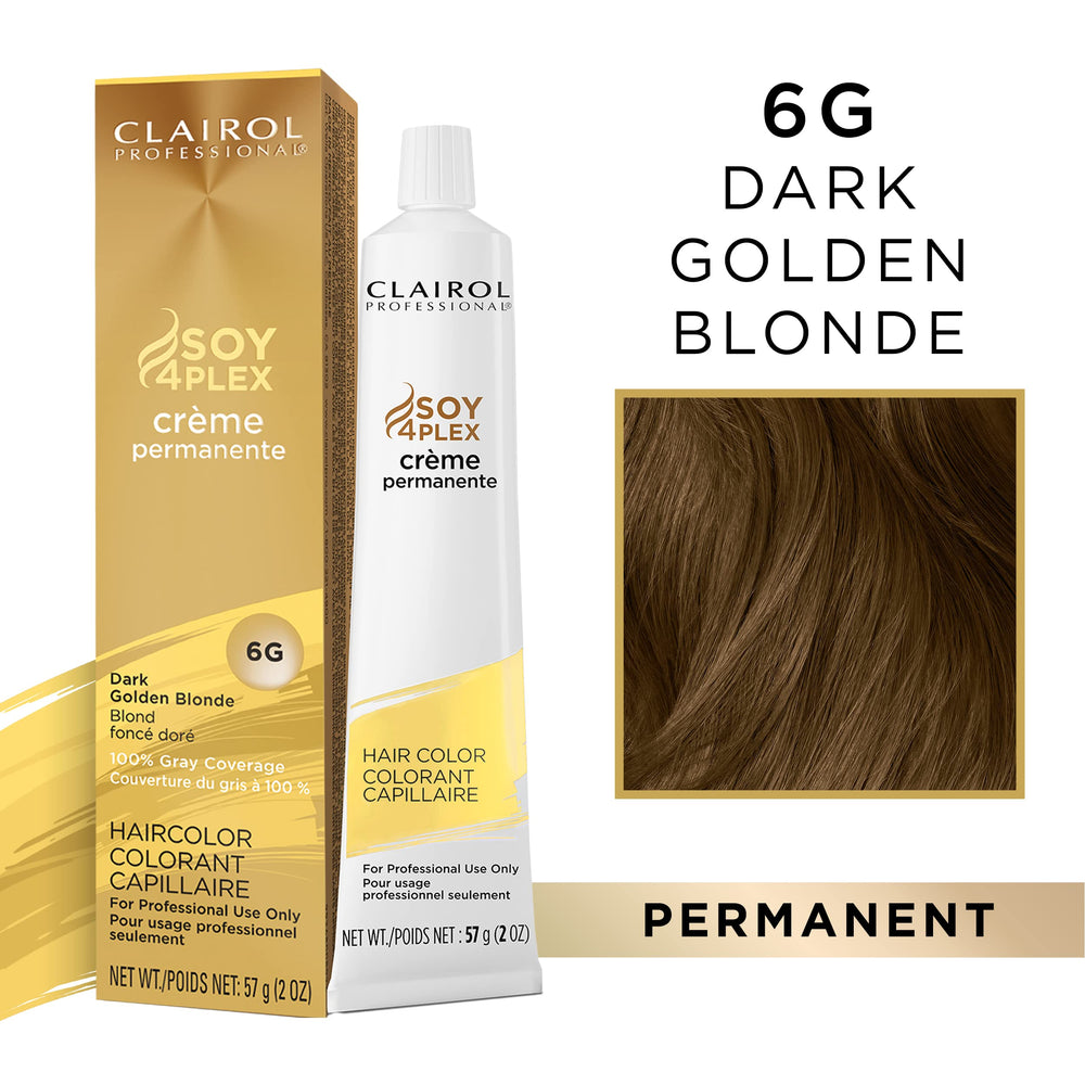 Permanent CrÃƒ¨me, 6g Dark Gold Blonde, 2 oz.