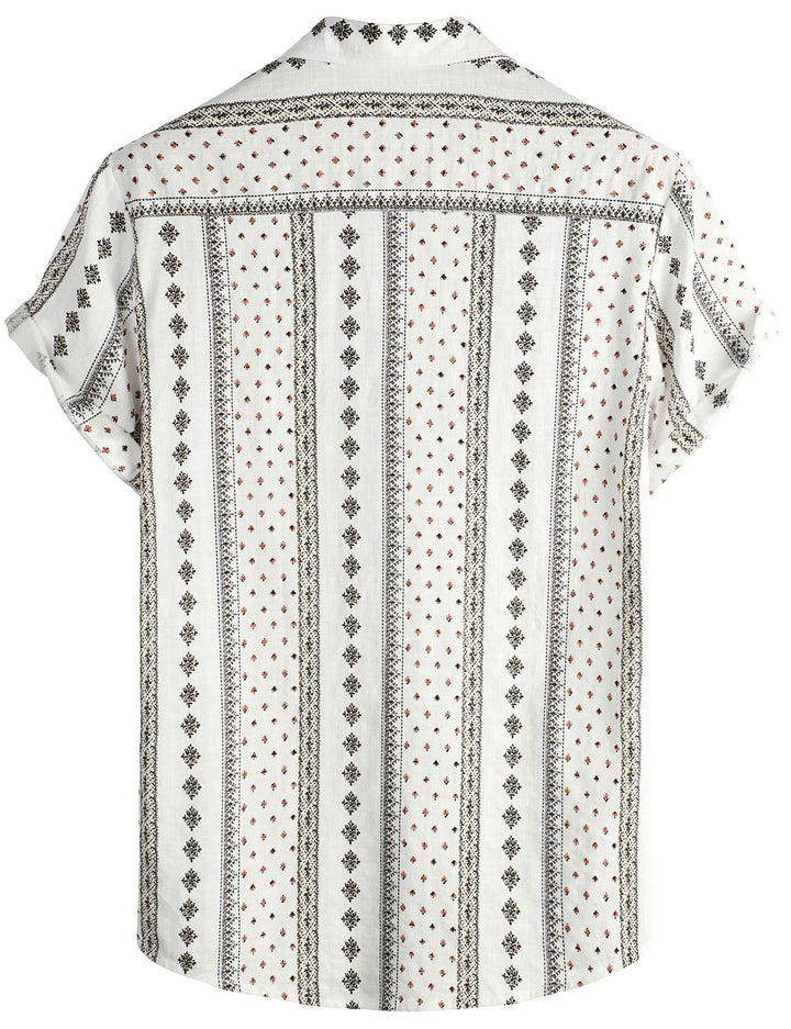 VATPAVE Mens Casual Short Sleeve Button Down Shirts Reg