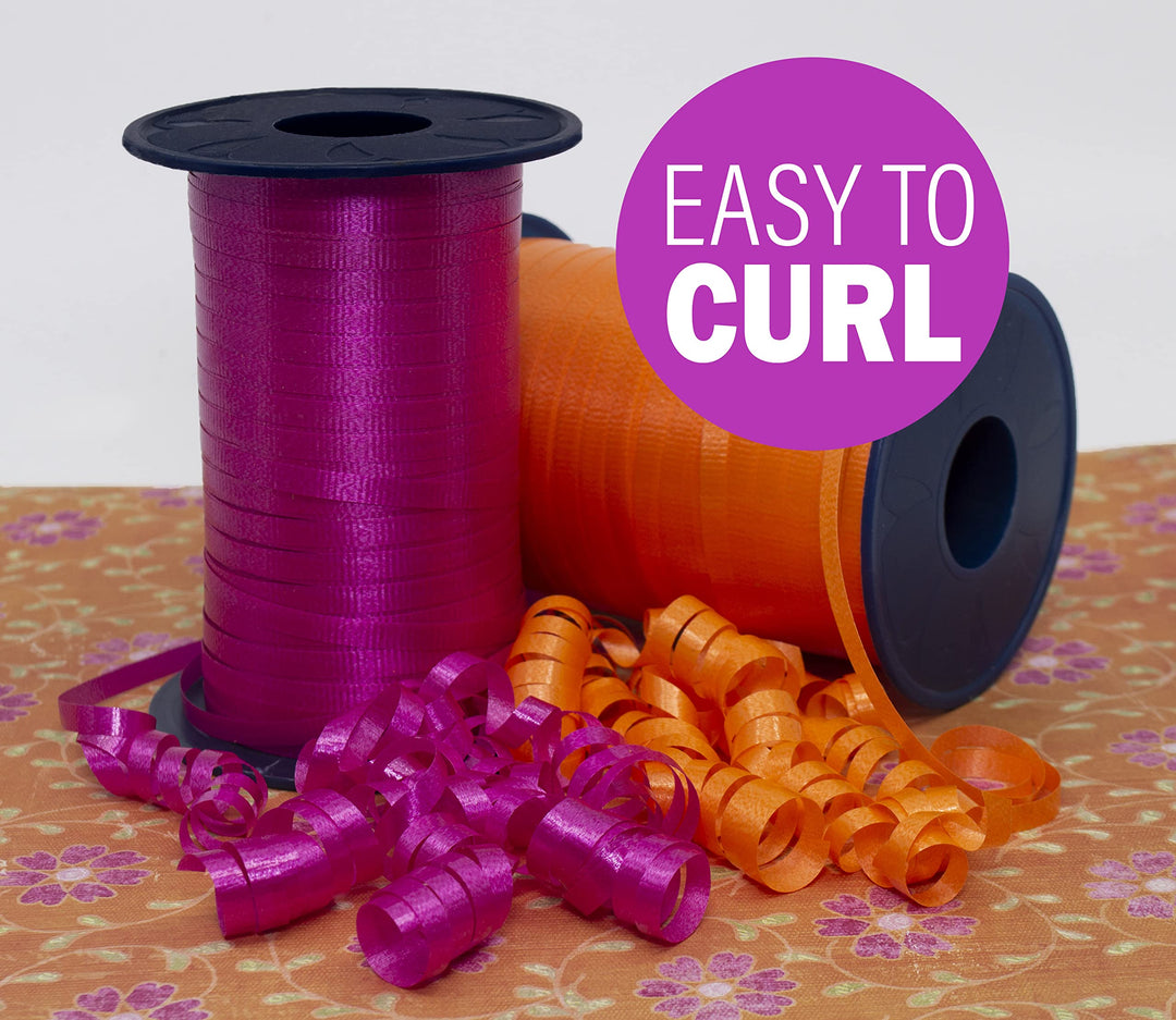 Morex Poly Crimped Curling Ribbon, 3/16-Inch by 500-Yar