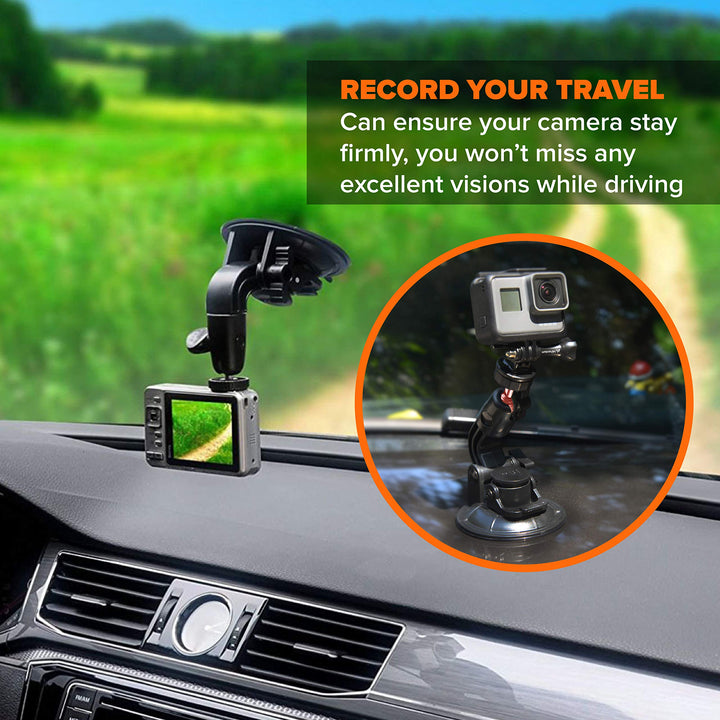 MiPremium Car Suction Cup Mount for GoPro Hero 13 12 11