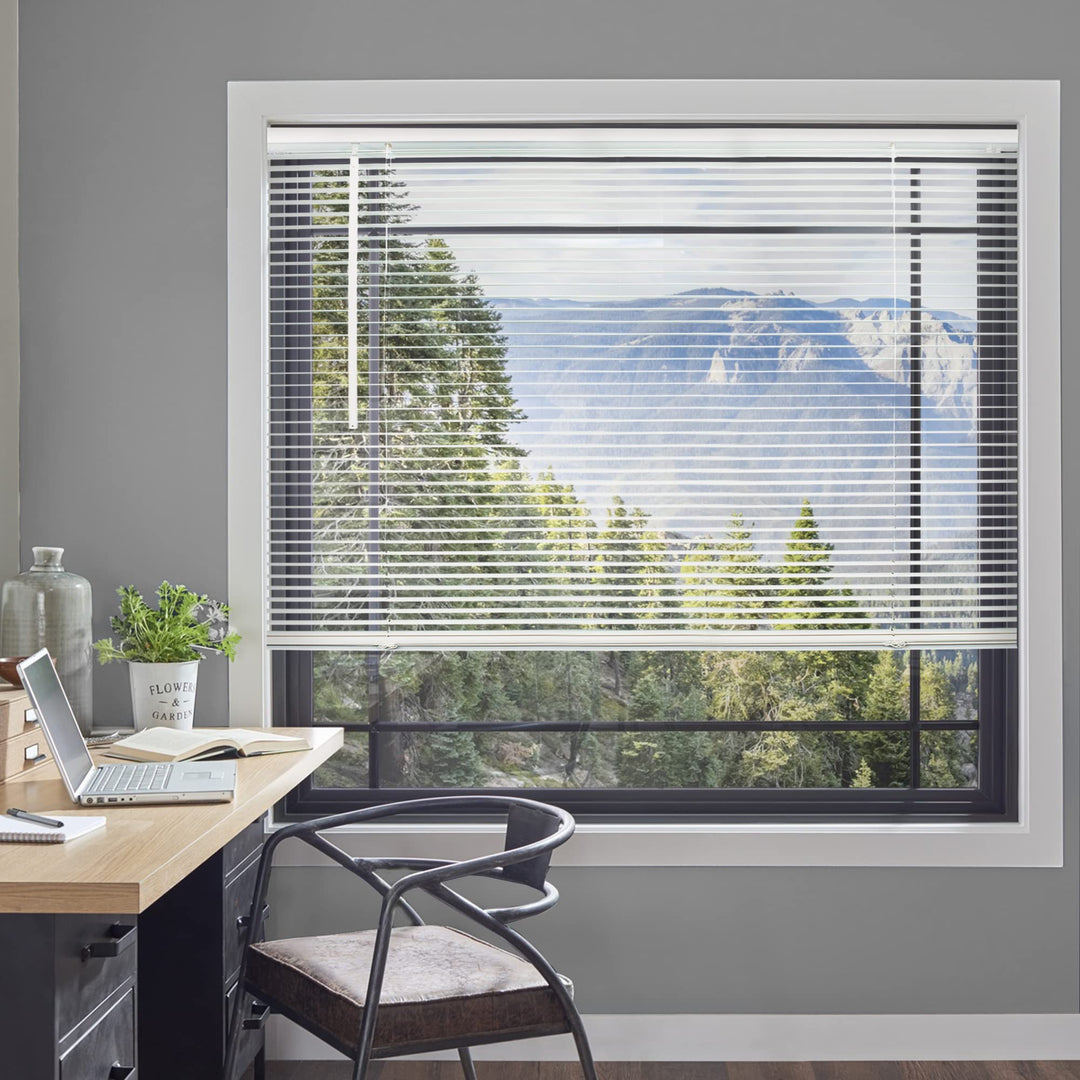 Blinds for Windows , Mini Blinds , Window Blinds , Door Blinds , Blinds &amp; Shades , Camper Blinds , Mini Blinds for Windows , Horizontal Window Blinds , Gloss White, 36W X 60H