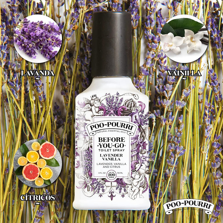 Poo-Pourri Before-You-Go Toilet Spray, Lavender Vanilla