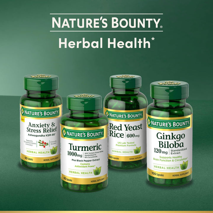 Nature&#39;s Bounty Saw Palmetto, Herbal Health Sup