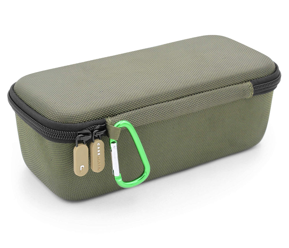 Travel Case Compatible With Sonos Roam Portable Smart Speaker and Charger Cable Accessories – Padded Impact Resistant with Carabiner