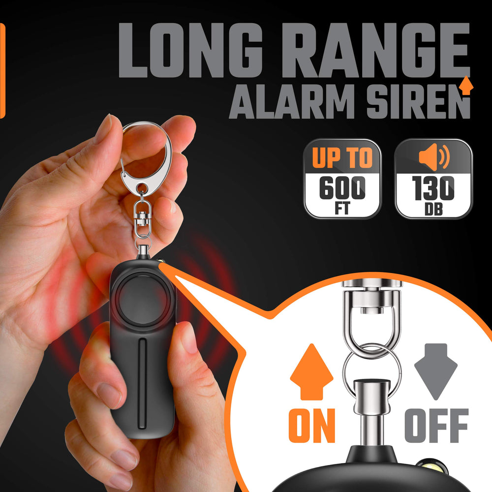 Personal Alarm Keychain for Women Self Defense - Loud S