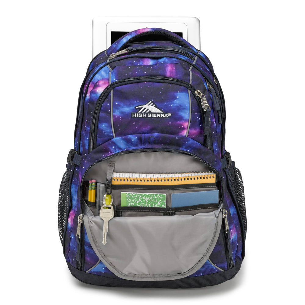 Swerve Laptop Backpack, Cosmos/Midnight Blue, One Size