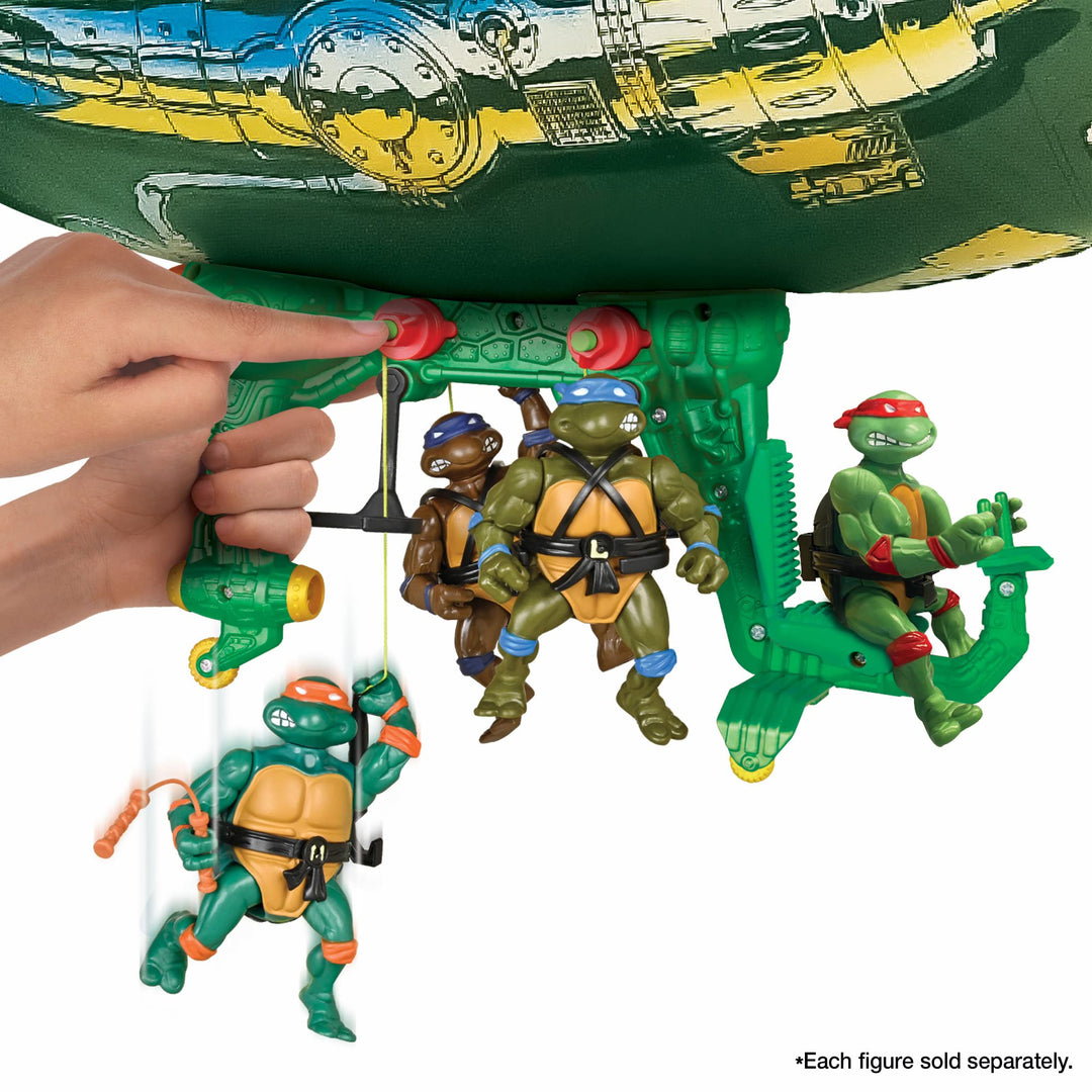 PlayMates TMNT Classic Turtle Blimp