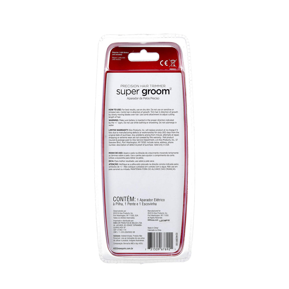 Kiss Super Groom for Men and Women