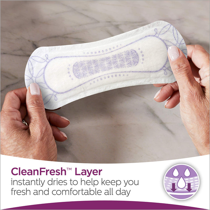 Poise Incontinence Panty Liners, Very Light Absorbency,