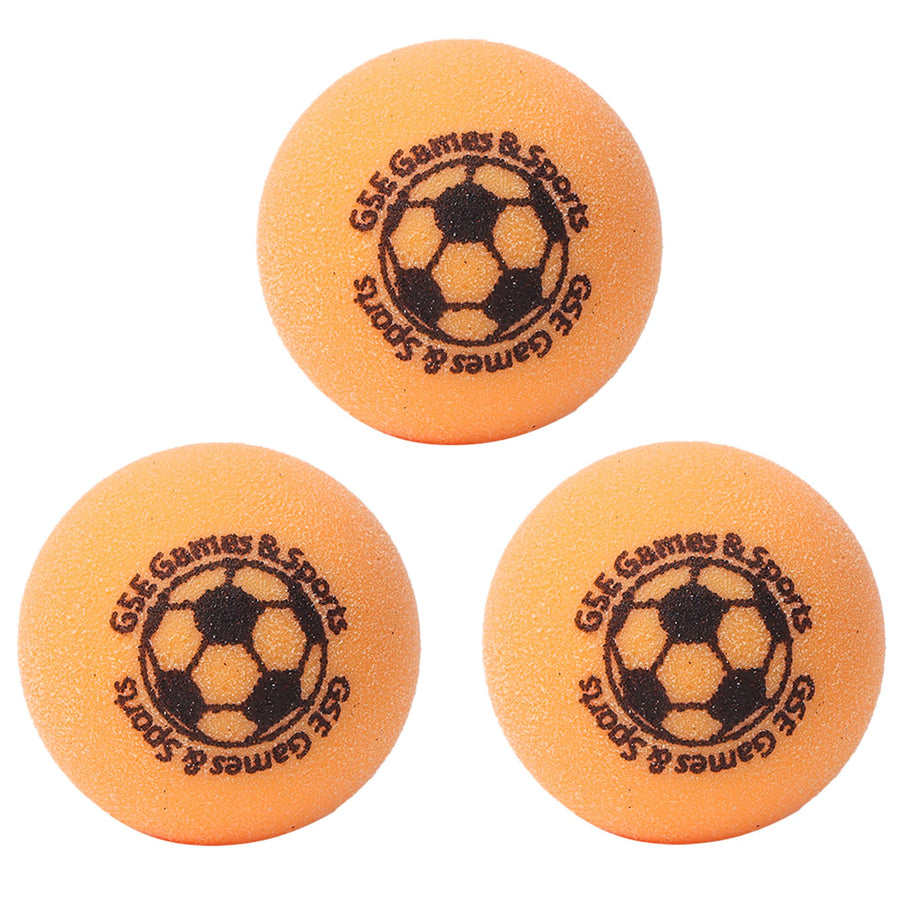 Regulation Size 1.365 Table Soccer Foosball Table Replacement Balls, Official Tournament Table Soccer Balls, Foosball Table Accessories (Orange - 3 Pack)