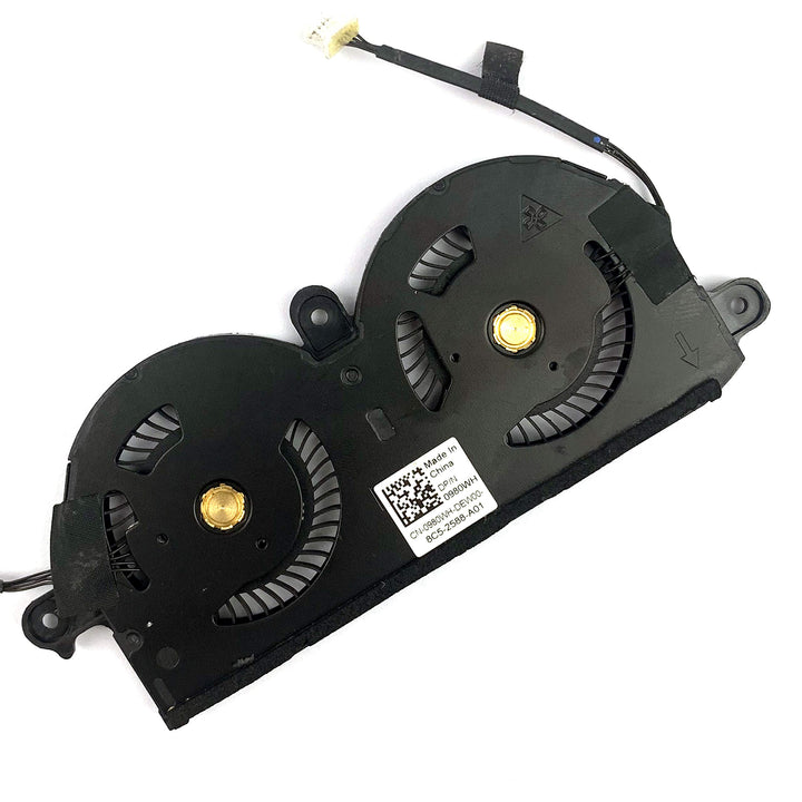 New Cooling Fan Replacement for DELL XPS13 9370 9380 CPU Cooling Fan ND55C19-16M01 DP/N 0980WH CN-0980WH 0PNWJR DFS350705P00T