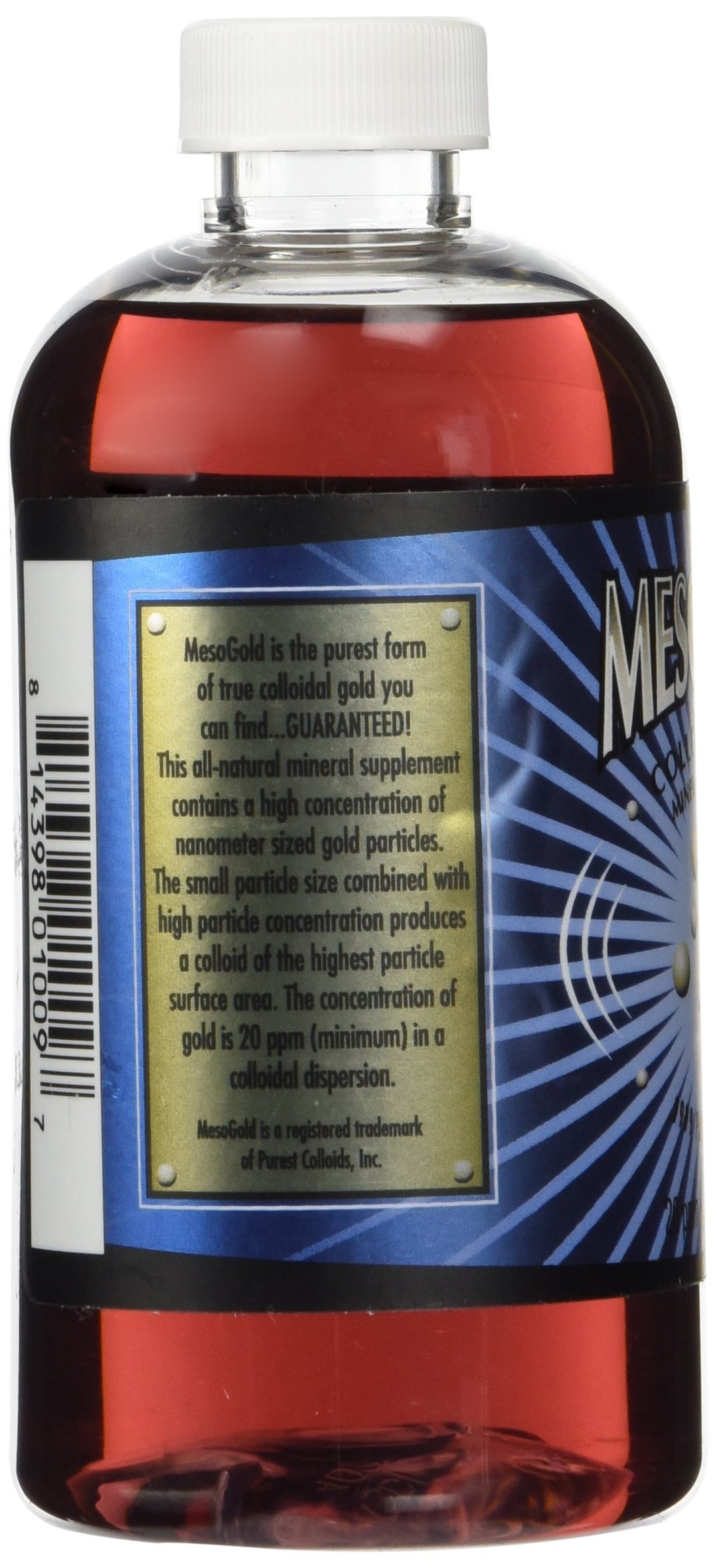 MesoGold ® 20 ppm Colloidal Gold 250 mL/8.45 Oz