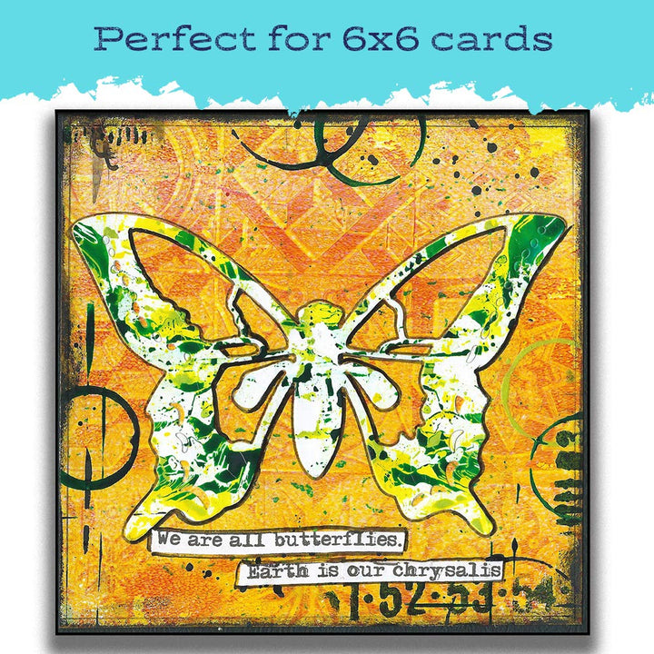 Monoprinting Print Plate - 6” X 6” Gel Plate - Printmaking Supplies - Reusable Gel Printing Plate for Press Art for Card Making, Scrapbooking, Journaling, Arts and Crafts, Home Decor