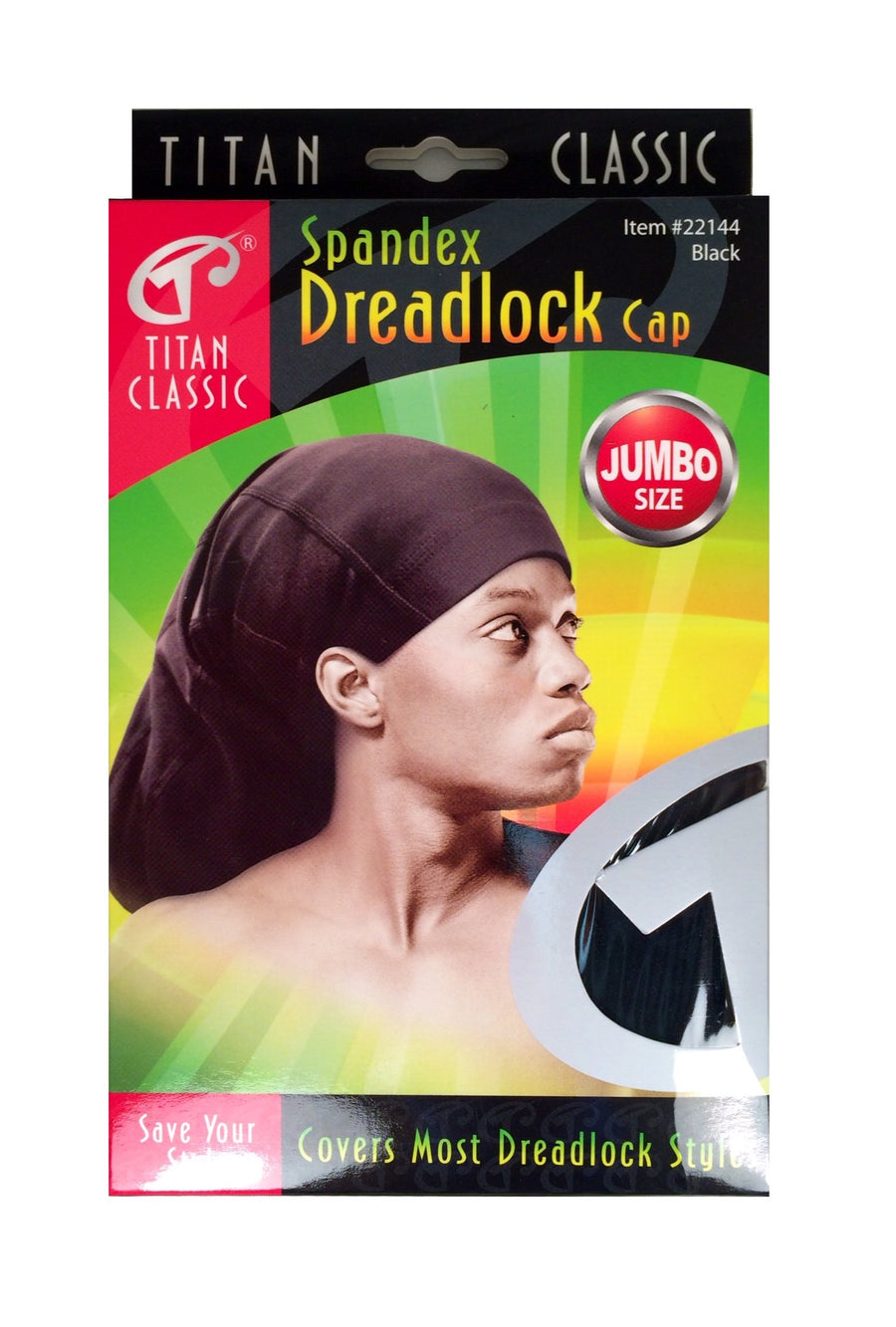 Jumbo Size Spandex Dreadlock Cap