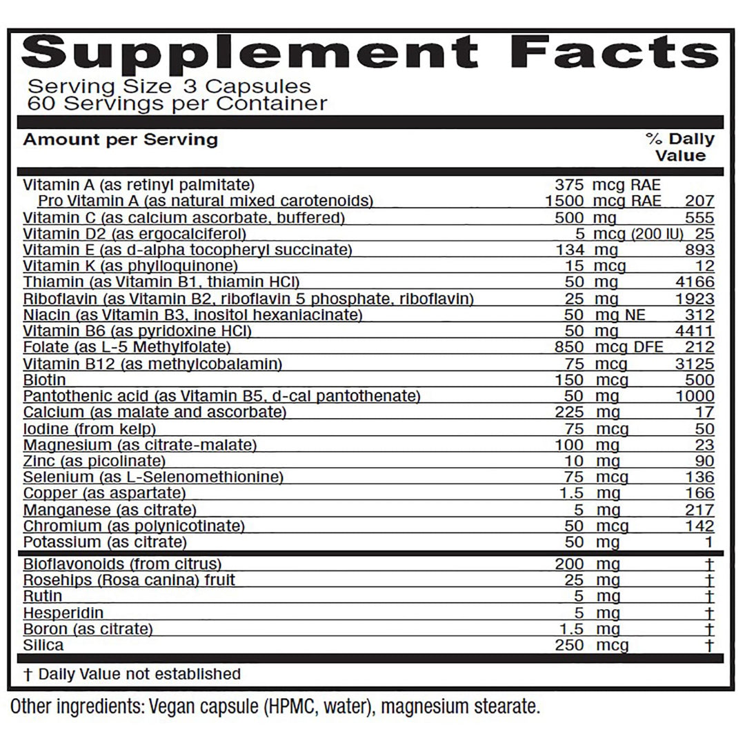 Vitanica, Women&#39;s Symmetry, High Potency Daily 
