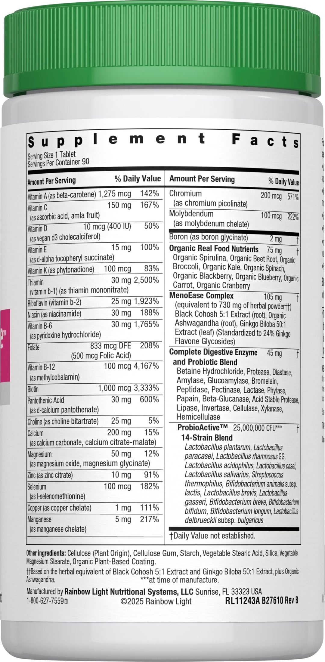 Menopause One Multivitamin - 90 Tab