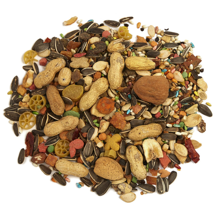 F.M. Brown's Tropical Carnival Gourmet Large Hookbill Food for Parrots, Cockatoos and Macaws Over 13, 5-lb Bag - Vitamin-Nutrient Fortified Daily Diet