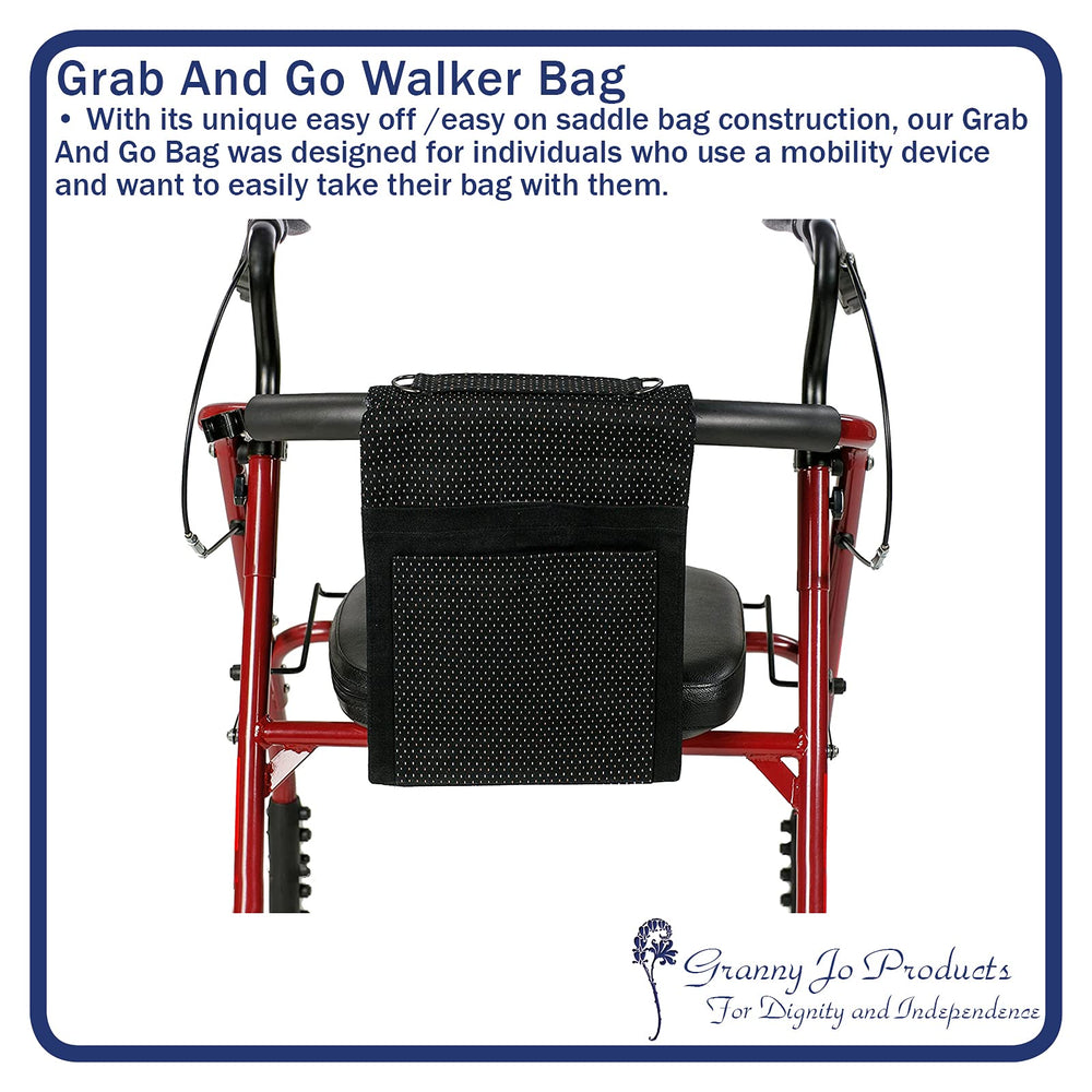 Granny Jo Products Grab and Go Walker Bag