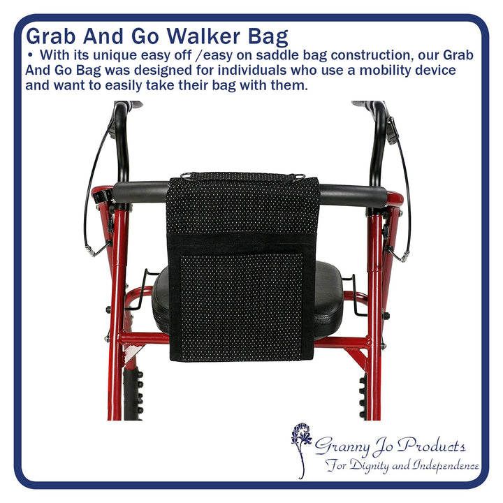 Granny Jo Products Grab and Go Walker Bag